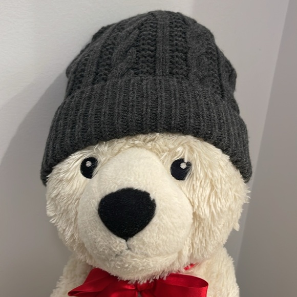 Banana Republic, Cable knit Beanie,Colour- Gray, Unisex, One size, New - Picture 3 of 4